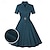 Χαμηλού Κόστους Ιστορικές &amp; Vintage Στολές-Ρετρό / Βίντατζ Δεκαετία του 1950 Vintage Φόρεμα Κοκτέιλ Φόρεμα Swing φόρεμα Φόρεμα Flare Γυναικεία Μασκάρεμα Πάρτι / Βράδυ Φόρεμα