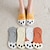 cheap Socks-5 Pairs Women&#039;s No Show Socks Work Holiday Animal Cotton Simple Classic Cute Socks