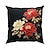 cheap Floral &amp; Plants Style-Floral 1PC Throw Pillow Covers Multiple Size Coastal Outdoor Decorative Pillows Soft  Cushion Cases for Couch Sofa Bed Home Decor
