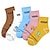 abordables chaussettes9-5 paires de chaussettes pour femmes, travail quotidien, vacances, couleur unie, coton, sport, simple, élastique, mignonnes