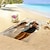 economico set di asciugamani da spiaggia-personalizza la tua immagine telo mare asciugamano yoga coperta da spiaggia in microfibra telo antisabbia (stampa solo fronte) multiuso per bagno, hotel, palestra e spa