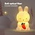 voordelige Baby &amp; Kids&#039; Nightlights-konijn dier nachtlampje slaapkamer bedlampje nieuwe en unieke led sfeer licht cadeau vakantie feest cadeau decoratie