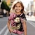 preiswerte 3D-T-Shirts für Mädchen-Mädchen 3D Katze T-Shirt Hemd Kurzarm 3D-Druck Sommer Aktiv Modisch Kuschelig Polyester kinderkleidung 3-12 Jahre Rundhalsausschnitt Outdoor Casual Täglich Regular Fit