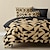 billige eksklusivt design-l.t.home 100 % bomuld satin dynebetræk sæt vendbart premium 300 trådantal quilt art elite sengesæt