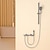 お買い得  シャワー用水栓金具-シャワーシステム セットする - ハンドシャワーは含まれている にわか雨 マルチスプレーシャワー コンテンポラリー 電気メッキ 室外側取付け セラミックバルブ Bath Shower Mixer Taps