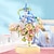 levne Stavební hračky-dárky ke dni žen kreativní květinový hrad závěsná zahradní hrací skříňka s led světly model stavebnice moc cihly dekorace hračky valentýnský dárek dárky ke dni matek pro maminku