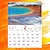 cheap Event &amp; Party Supplies-2024 Landscape Picture Hanging Wall Calendar Monthly Different Scenery Photo 2024 Calendar