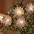 cheap LED String Lights-Fiber Optic Flower Fairy String Lights 1.5m 10LEDs 3m 20LEDs Wreaths for Wedding Valentine&#039;s Day Birthday Party Christmas Home Theme Party Decoration