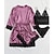 preiswerte Kigurumi Pyjamas-Erwachsene Pyjamas Nachtwäsche Feste Farbe Pyjamas-Einteiler Pyjamas Eis Seide Cosplay Für Damen Valentinstag Tiernachtwäsche Karikatur