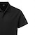 abordables polo clásico-Hombre POLO Camiseta de golf Casual Deportes Diseño Manga Corta Moda Básico Plano Botón Verano Ajuste regular Negro Blanco POLO