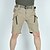 cheap Cargo Shorts-Men&#039;s Tactical Shorts Cargo Shorts Zipper Pocket Plain Waterproof Breathable Outdoor Daily Going out Fashion Casual Black Green