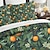 cheap Exclusive Design Bedding-L.T.Home 100% Cotton Sateen Duvet Cover Set Reversible Premium 300 Thread Count Fruit inspired by William Morris Elite Bedding Set