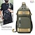 billiga universal telefonväska-mäns nya bröstväska med stor kapacitet mode avslappnad crossbody-väska med en axel multifunktionell vattentät väska