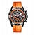 זול שעוני קוורץ-onola גברים שעון קוורץ ספורט אופנה מזדמן שעון יד לוח שנה זוהר קישוט עמיד למים שעון סיליקון