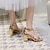baratos Sapatos de Noiva-Mulheres Sapatos De Casamento Sandálias Presentes de Dia dos Namorados Salto de alça de tornozelo Festa Perfurado Sandálias de casamento Sapatos de noiva Sapatos de dama de honra Salto Robusto Ponta