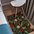 cheap Rugs &amp; Mats &amp; Carpets-Holly Plant Area Rug Kitchen Mat Non-Slip Oil Proof Floor Mat Livingroom Rug Indoor Outdoor Mat Bedroom Decor Bathroom Mat Entrance Rug Door Mat