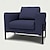 preiswerte IKEA Abdeckungen-IKEA Grobkord-Koarp-Sesselbezug, normale Passform, mit Paspelierung, maschinenwaschbar