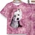 お買い得  女の子用3Dパジャマ-女の子 3D 犬 Tシャツ＆パンツパジャマセット ピンク 半袖 3Dプリント 夏 春 秋 活発的 ファッション かわいいスタイル ポリエステル 子供 3〜12年 クルーネック 家 カジュアル 屋内 レギュラー