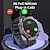 billige Smartwatches-696 VP600 Smart Watch 1.43 inch Smart Watch Phone 4G LTE Bluetooth Skridtæller Samtalepåmindelse Pulsmåler Kompatibel med Android iOS Herre GPS Handsfree opkald Kamera IP 67 46mm urkasse