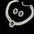 זול סטים של תכשיטים-סט תכשיטים 1 אקרילי עגילים שרשראות בגדי ריקוד נשים אלגנטית אופנתי מְעַדֵן חמוד לְחַבֵּב עגול סט תכשיטים עבור מפלגה מסיבה / ערב מתנה