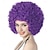 economico Parrucche da festa-parrucca afro corta riccia crespa per donna uomo parrucche sintetiche resistenti al calore anni &#039;70 divertenti parrucche per capelli cosplay per feste di San Patrizio