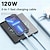 cheap Phone &amp; Accessories-Set of  Charging Cable and Cable Organizer, 3 In 1 120W Multi Fast Charging Cable Multiple Phone Charger Cable with Type C/Micro USB/IP for Samsung S24 S23 iPhone 15 14 iPad