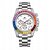 זול שעוני קוורץ-onola גברים שעון קוורץ אופנה מזדמנים עסקיים שעון יד זוהר לוח שנה עמיד למים קישוט שעון פלדה