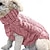 levne Oblečky pro psy-Psi Kočky svetry Módní Roztomilý Venkovní Sport Zima Oblečení pro psy Oblečení pro štěňata Oblečení pro psy Teplý Růžová Kostým pro dívku a chlapce Pletený S M L XL
