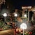 abordables Éclairages pour allées-2 pièces lampes de jardin solaires lumières de fleurs de pissenlit solaires extérieures ip65 lumières de piquet LED solaires étanches lumières de paysage de pelouse à énergie solaire
