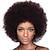Χαμηλού Κόστους Περούκες μεταμφιέσεων-άφρο περούκες για μαύρες γυναίκες δεκαετίας &#039;70 κοντές μαύρες άφρο περούκες ντίσκο άφρο φουσκωμένες περούκες για γυναίκες kinky σγουρή περούκα 10 ιντσών φυσικής εμφάνισης συνθετική περούκα για