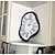cheap Metal Wall Decor-Decorative Wall Clock Silent Non Ticking Quartz Battery Operated Black Roman Numerals for Kitchen Office Living/Dining Room &amp; Over Fireplace
