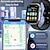 preiswerte Intelligente Armbänder-696 X9 Smartwatch 2.02 Zoll Smart-Armband Bluetooth Schrittzähler Anruferinnerung Herzschlagmonitor Kompatibel mit Android iOS Damen Herren Freisprechanlage Nachrichterinnerung Benutzerdefiniertes