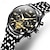 abordables Relojes de Cuarzo-OLEVS Mujer Relojes de cuarzo Deportes Negocios Reloj de Muñeca Luminoso IMPERMEABLE Hora mundial Decoración Correa de acero inoxidable Reloj
