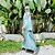 billige Arabisk muslim-Dame Kjoler Kaftan Kjole Dubai islamisk Arabisk Arabisk muslim Ramadan Helfarve Voksne Kjole