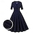 Недорогие Костюмы Старого света-ретро винтаж 1950-х годов винтажное платье коктейльное платье свободное платье расклешенное платье жен. маскарадное вечернее платье