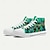 cheap Graphic Print Shoes-Women&#039;s Sneakers Print Shoes Animal Print Canvas Shoes Daily Cat Flat Heel Fashion Classic Casual Canvas Lace-up Yellow Light Red Green