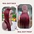 cheap Human Hair Lace Front Wigs-13x4 Burgundy Human Hair Wigs Straight Hair Lace Frontal Ear to Ear Front Wig Color 99J 150% Density Real Human Hair Free Part Hairline with Baby Hair Transparent Lace Wigs for Women