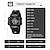 baratos Relógios Digitais-SKMEI Masculino Relogio digital Exterior Moda Relógio Casual Relógio de Pulso Luminoso Cronômetro Relogio Despertador Contagem regressiva TPU Assista