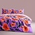 billige eksklusivt design-l.t.home 100% bomull sateng dynetrekk sett reversibelt premium 300 trådantall floral elite sengetøysett