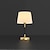 billiga sänglampa-Bordslampa / Lampskärm Dekorativ Artistisk / Modernt Modernt LED strömförsörjning Till Vardagsrum / Sovrum Metall 90-240V A / B