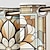 billige Blackout -gardin-2 paneler 100 % blendingsgardin farget glass mandala gardingardiner for stue soverom kjøkken vindu behandlinger termisk isolert rommørking