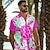 baratos Camisa havaiana masculina-Tartarugas vida marinha resort masculino havaiano 3d impresso camisa botão até manga curta verão praia camisa férias uso diário s a 3xl