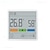 abordables Testeurs et détecteurs-duka atuman 3.67 pouces numérique température humidité capteur horloge th1 lcd affichage intérieur maison chambre de bébé thermomètre hygromètre