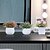baratos Plantas Artificiais-Pacote com 3 pequenas plantas falsas para mesa de escritório mini vasos de plantas falsas para prateleira vegetação artificial planta de eucalipto interior para casa quarto sala de estar decoração