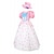 abordables Disfraces de mujer-Bo Peep Traje de cosplay Accesorios de Halloween Baile de Máscaras Animé for Mujer Adulto Navidad Año Nuevo Mascarada