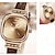 voordelige Quartz-horloges-Dames Quartz horloges Minimalistisch Sportief Zakelijk Polshorloge WATERDICHT Leer Horloge