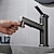 abordables Grifería para lavabos-Baño grifo del fregadero - Extraíble Galvanizado Conjunto Central Sola manija Un agujeroBath Taps