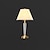 olcso éjjeli lámpa-Asztali lámpa / Lámpaernyő Dekoratív Művészi / Modern Kortárs LED tápegység Kompatibilitás Nappali szoba / Hálószoba Kristály 90-240 V Arany
