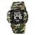 voordelige Digitaal Horloge-SKMEI Heren Digitaal horloge Voor buiten Sportief Modieus Polshorloge Lichtgevend Stopwatch Wekker LCD TPU Horloge