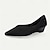 זול נעלי קז&amp;#39;ואל לנשים-בגדי ריקוד נשים שטוחות מידות גדולות נעלי Flyknit בָּחוּץ עבודה יומי פסים עקב טריז בוהן מחודדת קלסי יום יומי נוחות הליכה סריגה לואפר שחור / בז &#039; שחור